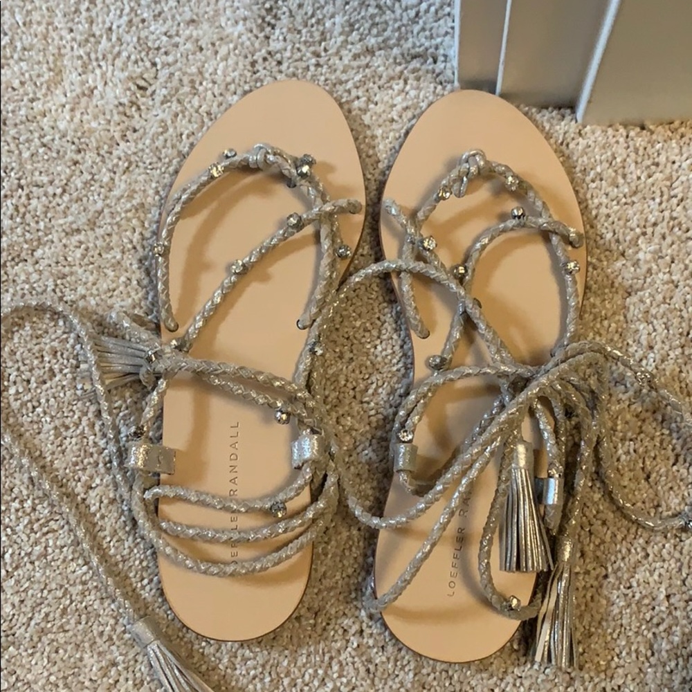 Loeffler Randall sandals never been worn